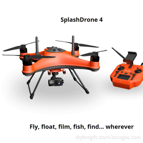 Flying Floating waterproof fishfinding drone Swellpro SplashDrone 4 Night vsion drone rescue drone